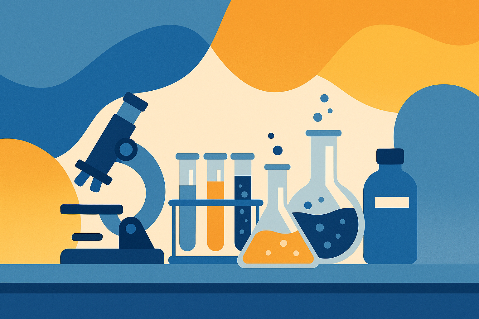 Ilustración de laboratorio